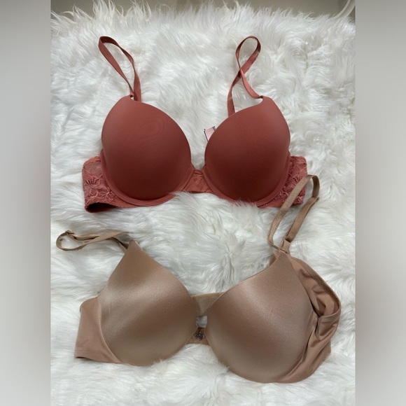 Two Victorias Secret Push-Ups Bras - Picture 1 of 12